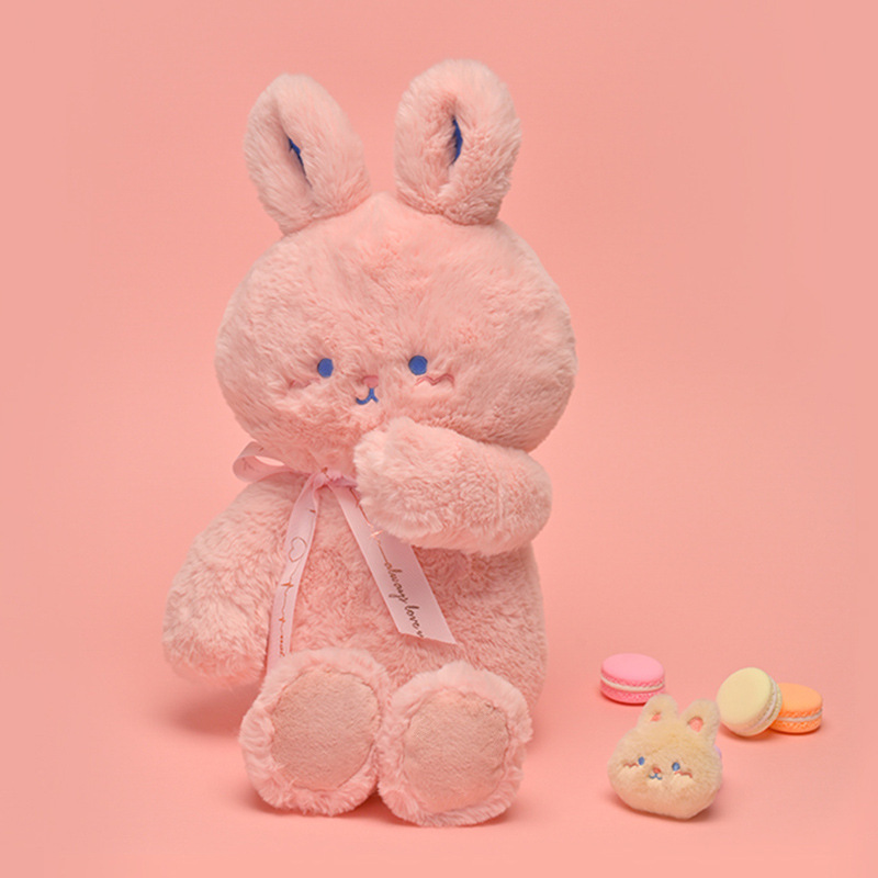 新款小白兔子毛绒玩具陪睡娃娃玩偶抱枕女生睡觉公仔床上生日礼物